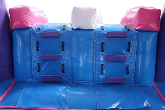 Pink Balloon Combo Bounce House Rentals, Delaware 20' Pink Balloon Combo