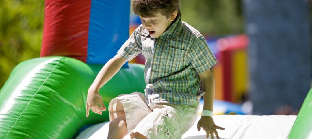 Bounce House Venue Setup