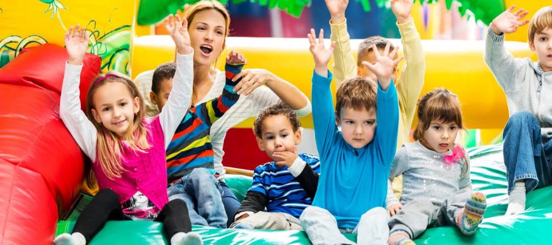 Bounce House Venue Setup